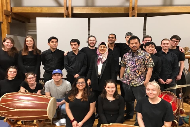 Konser Tiga Kelompok Gamelan di Victoria University of Wellington Undang Kekaguman Penonton